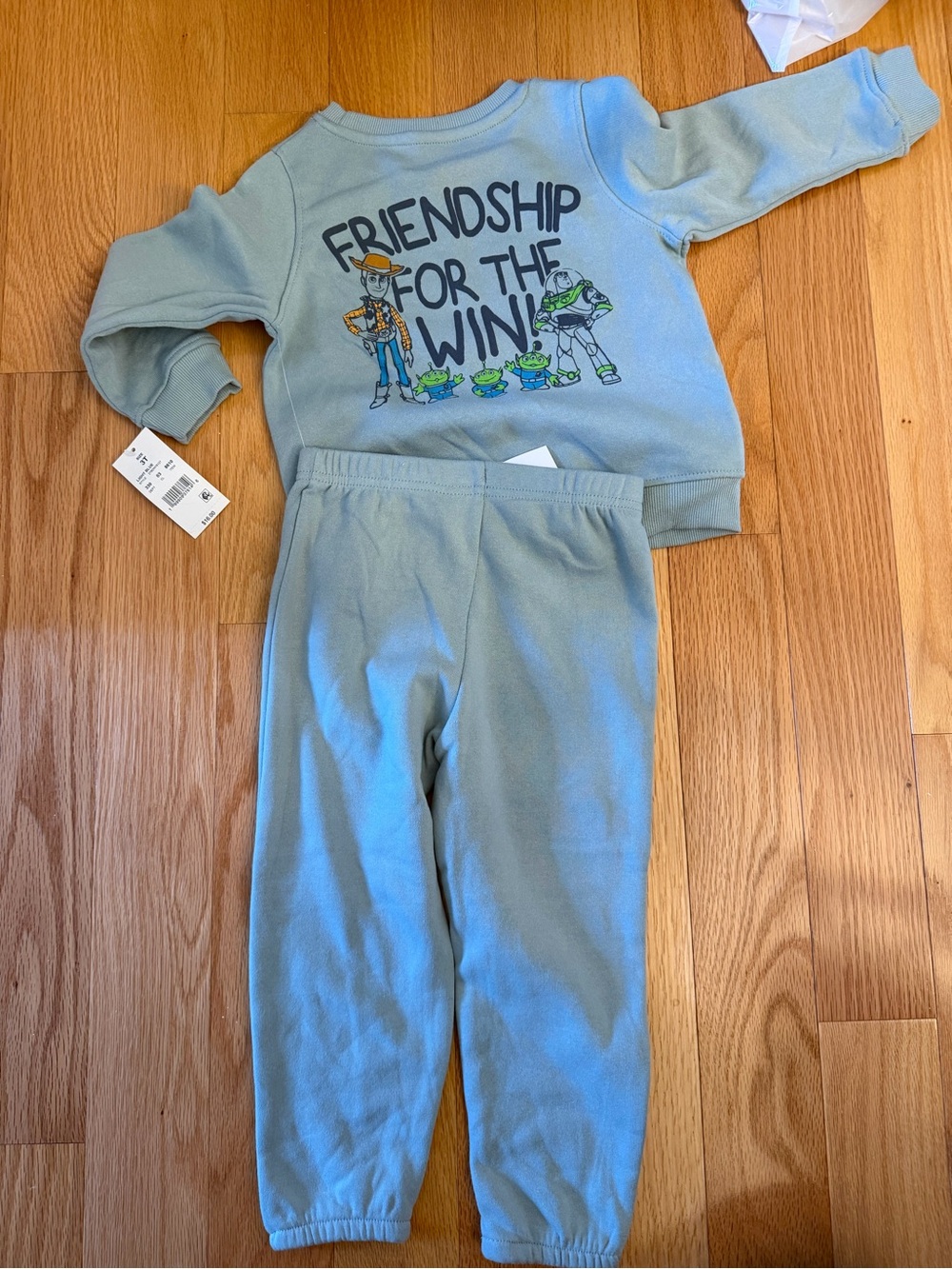 Disney Light Blue Toy Story Sweatshirt & Joggers Set - Picture 3 of 3